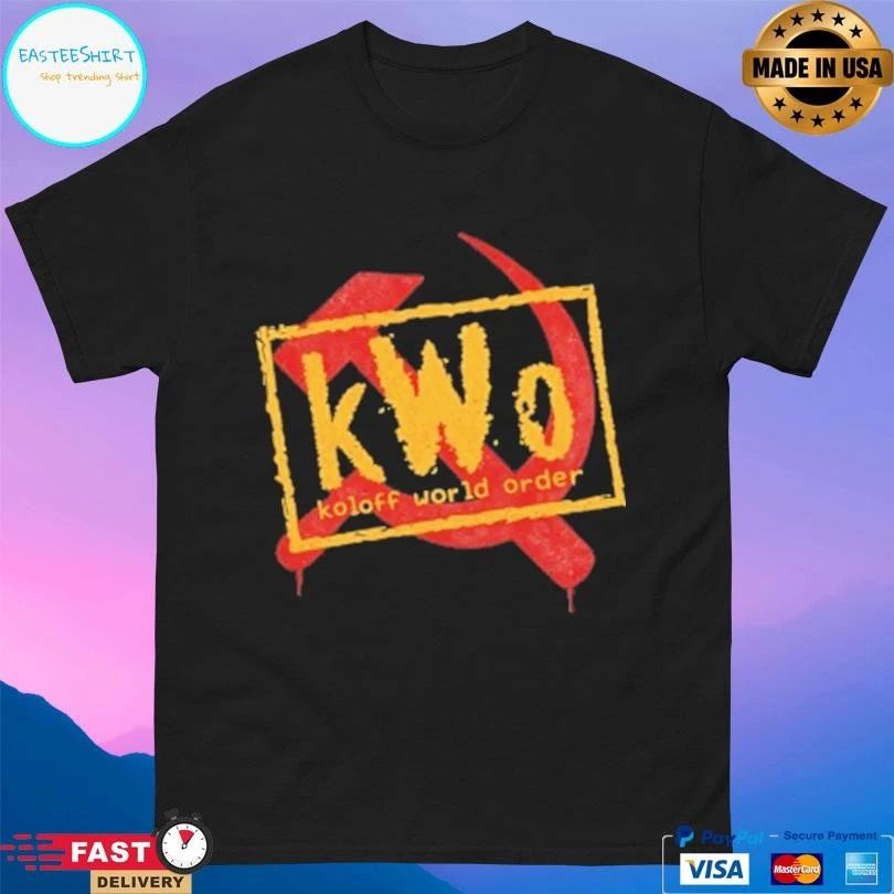 Kwo Koloff World Order T-shirts