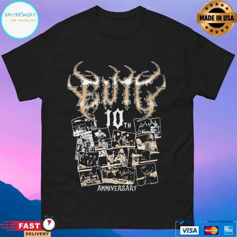 Evil 10th Anniversary T-shirts