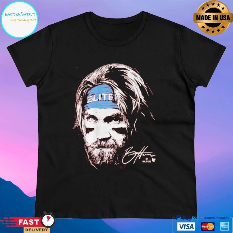 Bryce Harper Elite Philadelphia Phillies Signature Face 2026 T-shirts