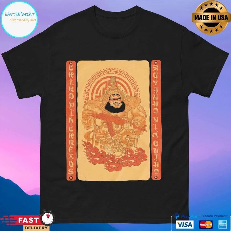 Third Pin Threads Chinese Warrior T-shirts