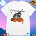 Raccoon October Stimulated T-shirts