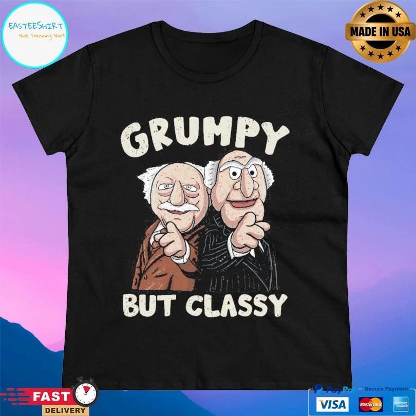 Grumpy But Classy Statler And Waldorf Form The Muppets T-shirts