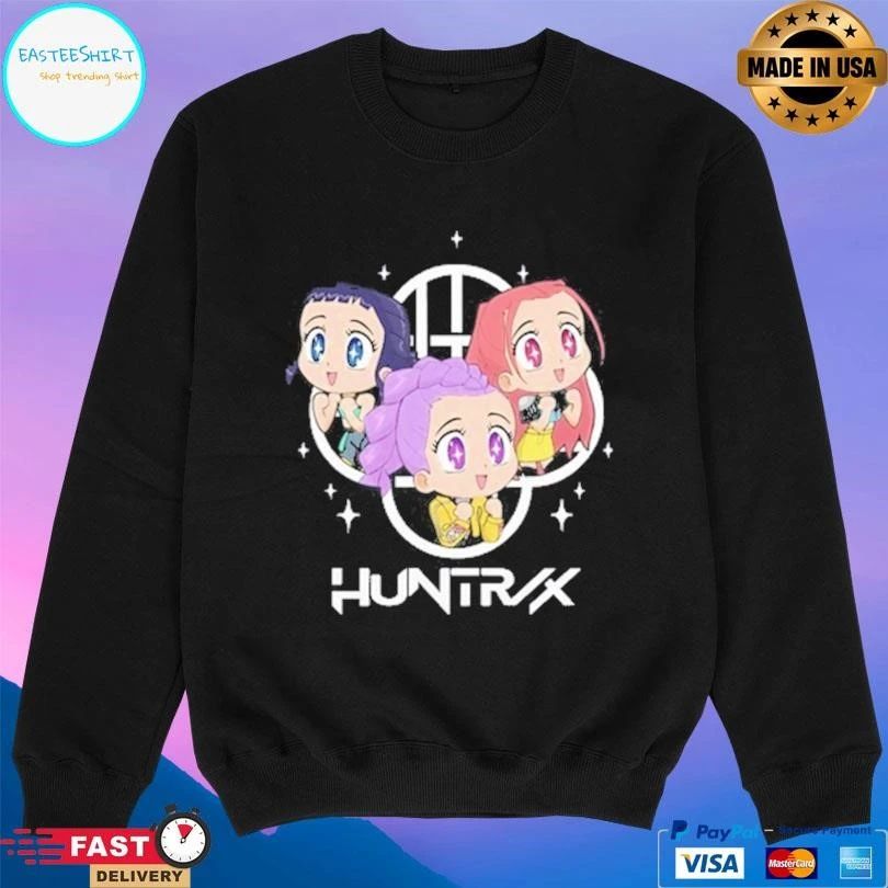 Huntrix Kpop Demon Hunters Chibi T-shirts
