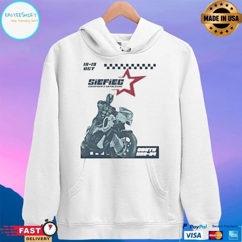 Siefiec Comipara 5 Catalocue Booth D03 04 T-shirts