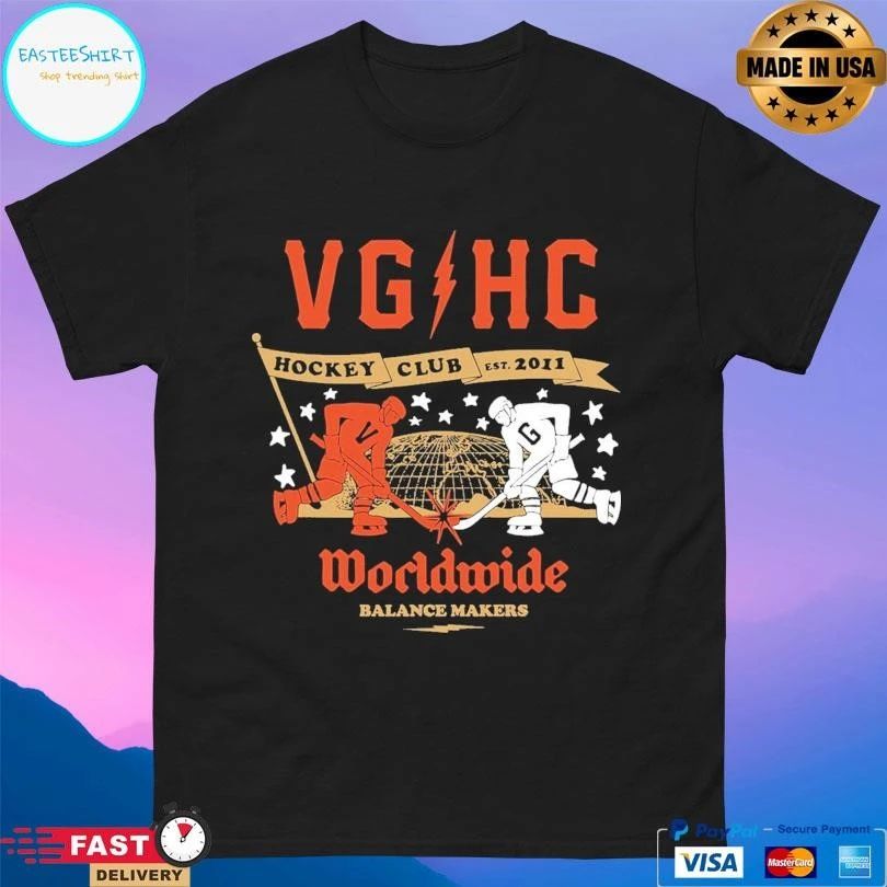 Vg Hc Hockey Club Est 2011 Worldwide Balance Makers T-shirts