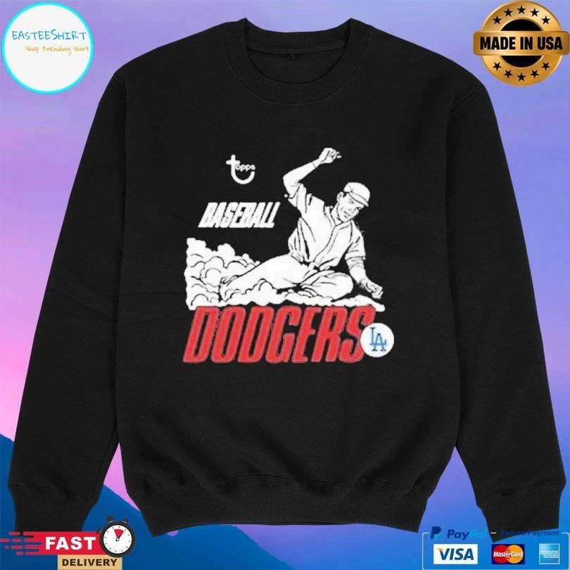 Mlb Topps Los Angeles Dodgers Baseball T-shirts