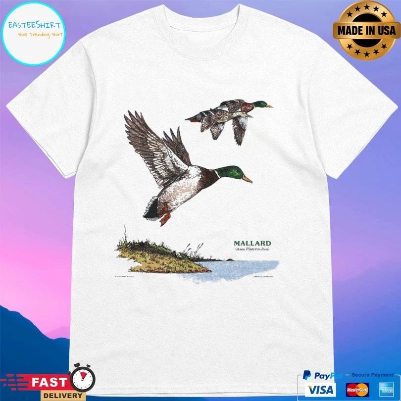 Mallard Duck Adult Ash T-shirts