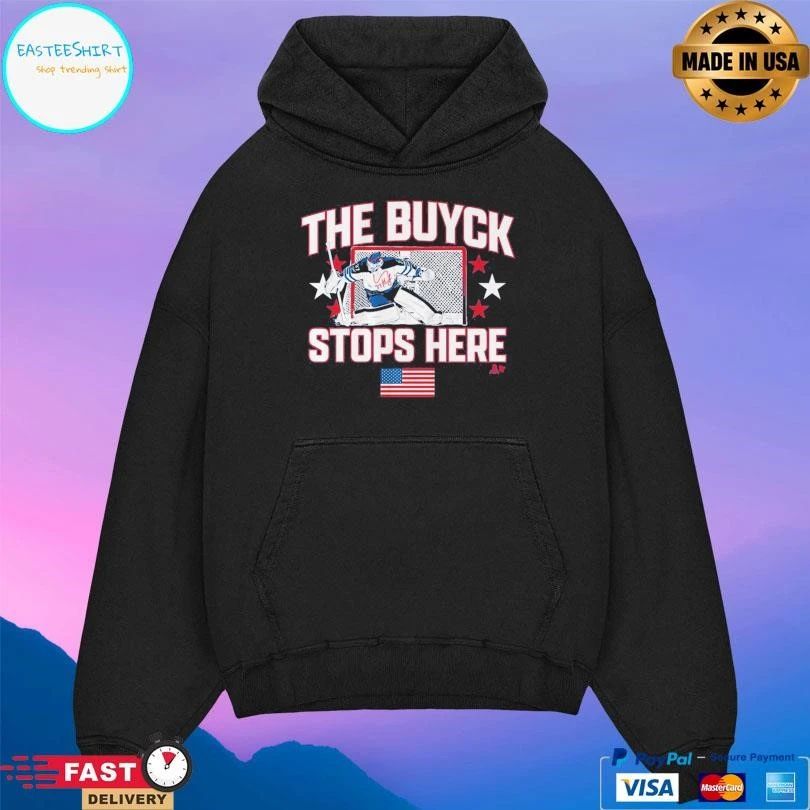 Winnipeg Jets Connor Hellebuyck The Buyck Stops Here T-shirts