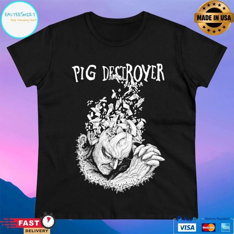 Pig Destroyer Jef Whitehead Design T-shirts
