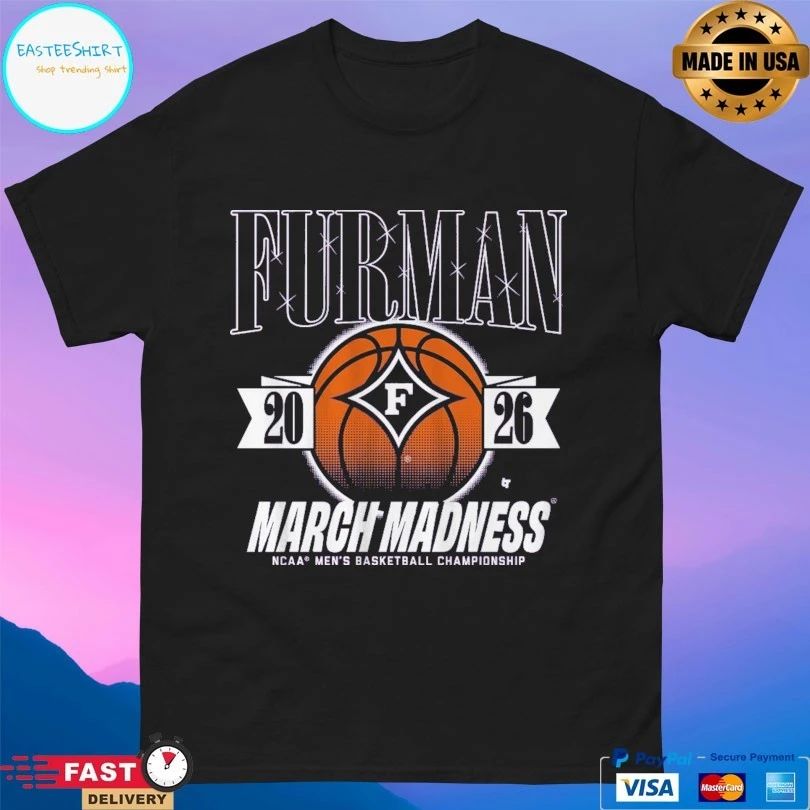 Furman Paladins MBB 2026 March Madness NCAA Men’s Basketball Championship T-shirts