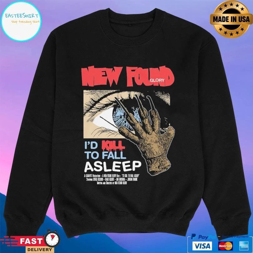 New Found Glory I’d Kill To Fall Asleep T-shirts