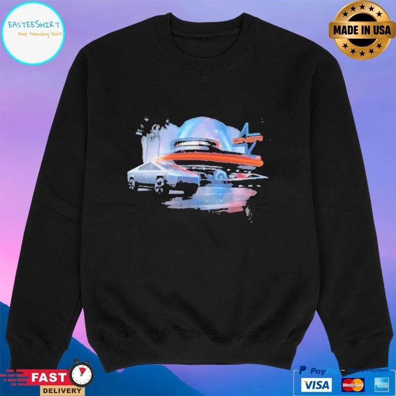 Tesla Hollywood Retro Diner T-shirts