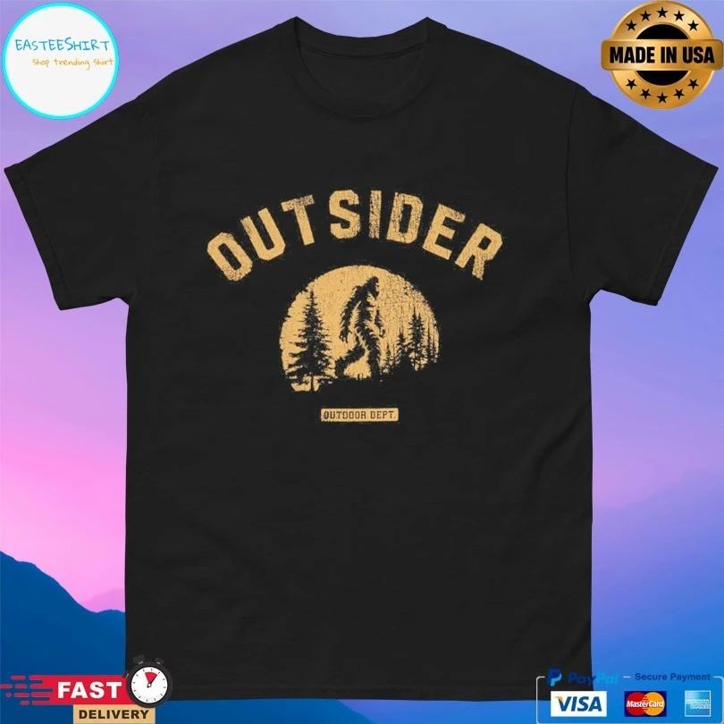 Outsider Outdoor Dept Sasquatch Bigfoot T-shirt