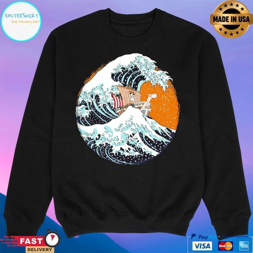 The Great Pirate Of Kanagawa T-shirts