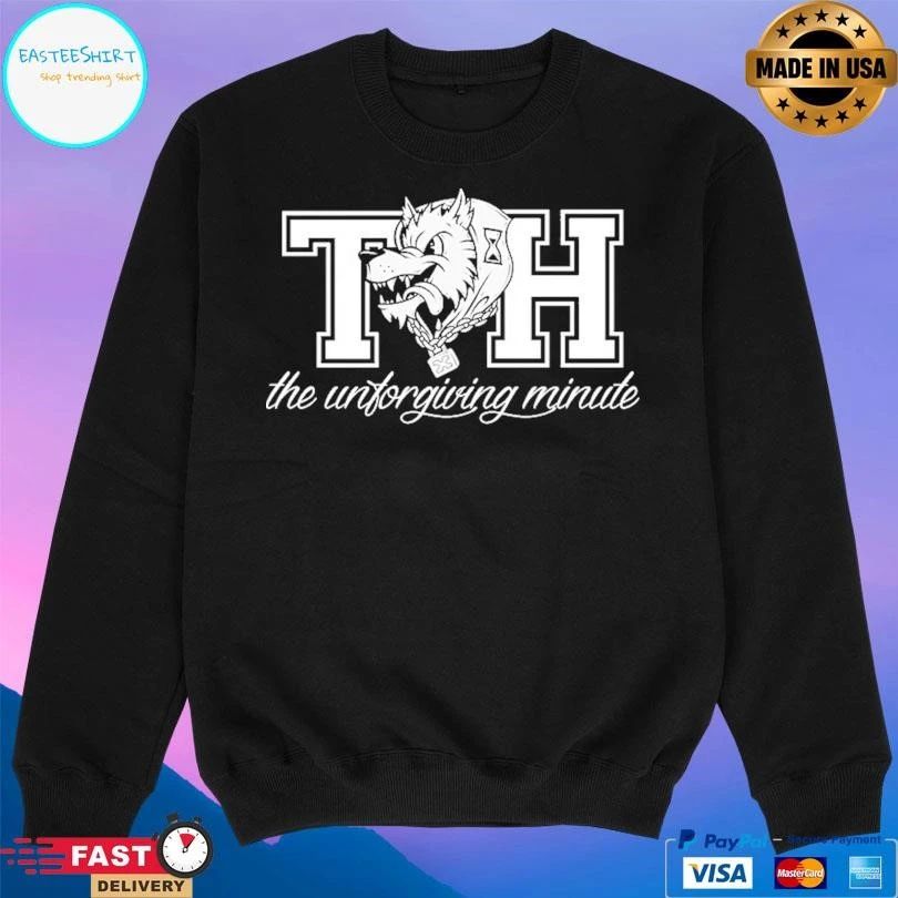 Time Heist The Unforgiving Minute Wolf T-shirts