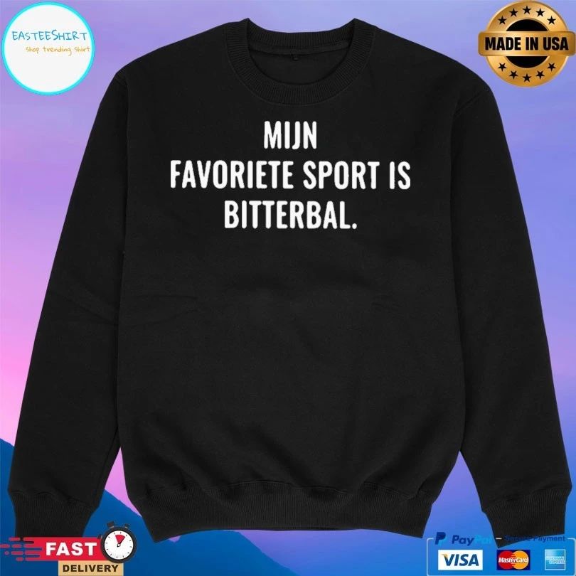 Mijn Favorite Sport Is Bitterbal T-shirt