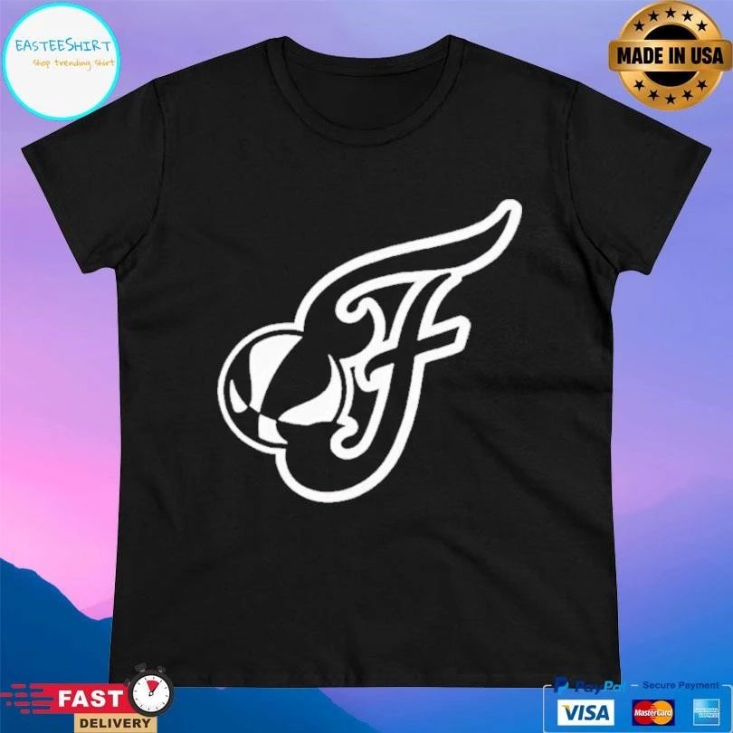 Caitlin Clark Wearing Indiana Fever Secondary Logo T-shirts