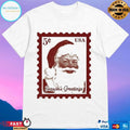 Santa Stamp Seasons Greetings T-shirts