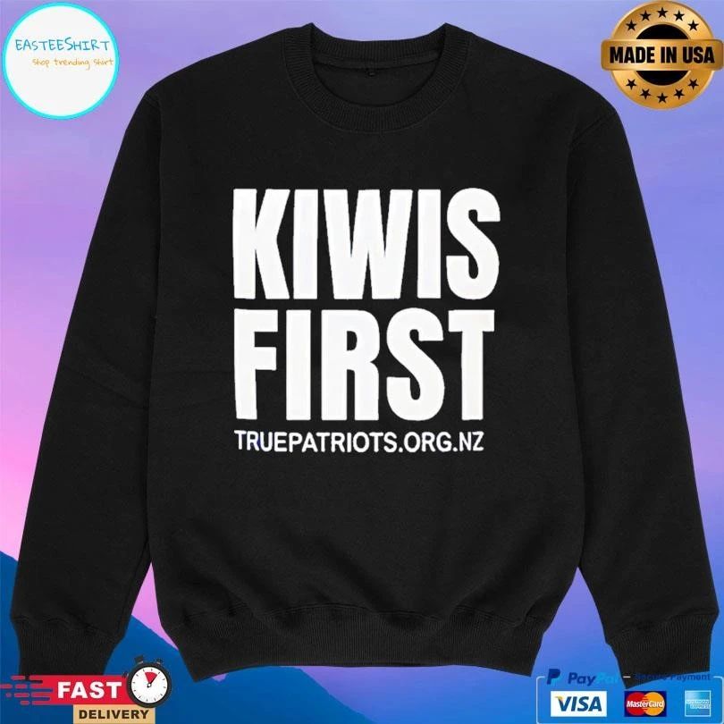 Kiwis First True Patriots Org Nz T-shirts