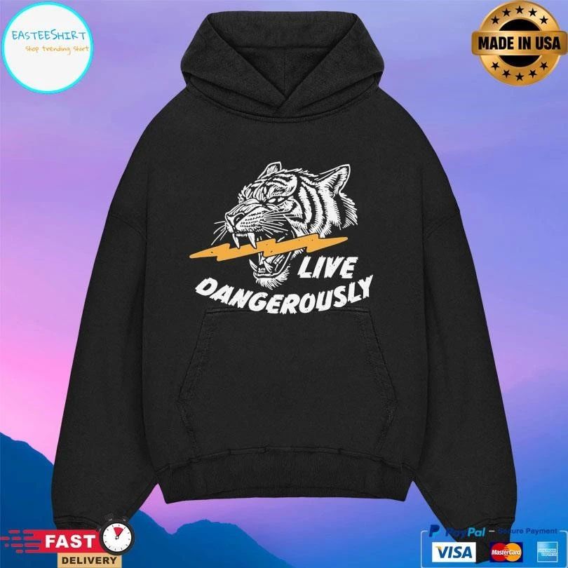 Tiger Live Dangerously T-shirts