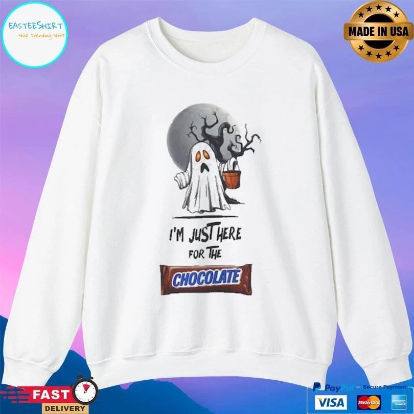 I’m Just Here For The Chocolate T-shirts
