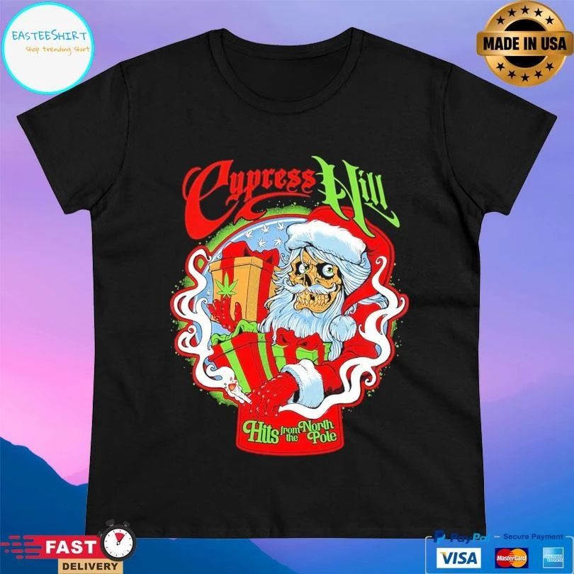 Santa Cupress Hill Hits From The North Pole Christmas 2025 T-shirts