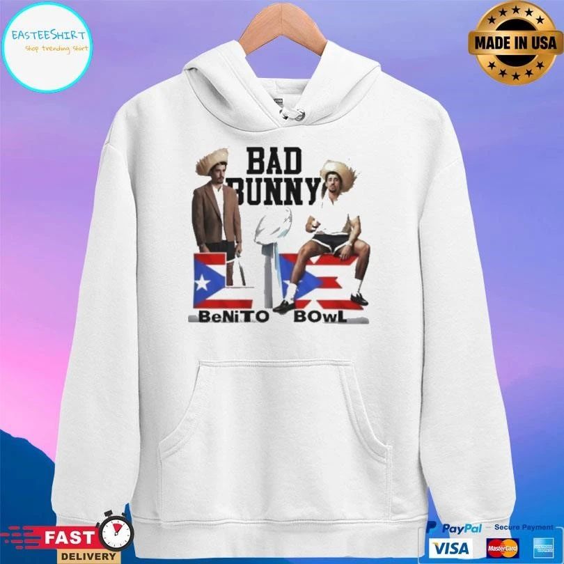 Bad Bunny Benito Antonio Martinez Ocasio Bowl Lix T-shirts