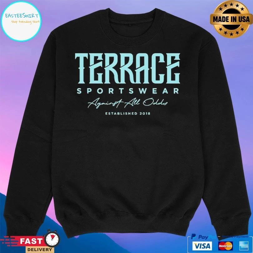 Terrace Sportswear Against All Odds Established 2018 T-shirts