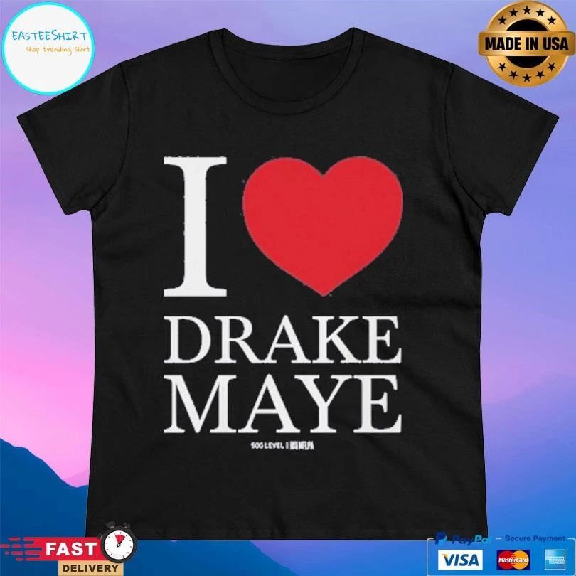 New England I Heart Drake Maye T-shirts