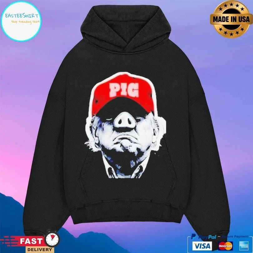 Donald Trump Pig Donnie The Liar In Chief Exposed Funny T-shirts