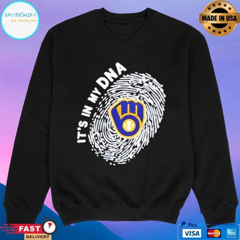 Milwaukee Brewers In My Dna 2025 Mlb T-shirts