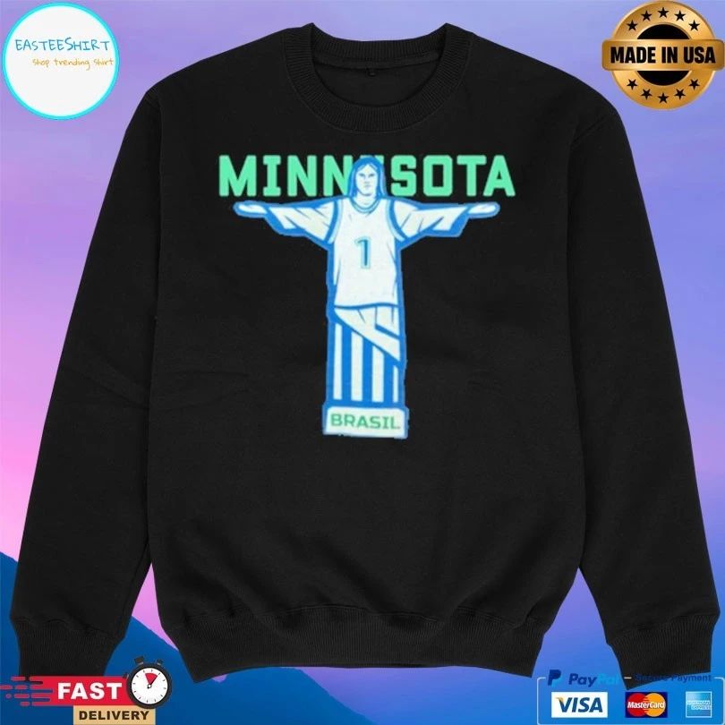 Timberwolves Minnesota Brazil T-shirt