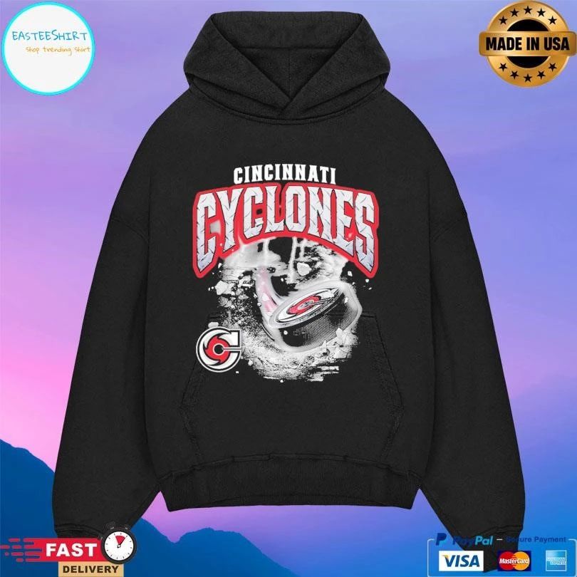 Cincinnati Cyclones Storm Warning T-shirts