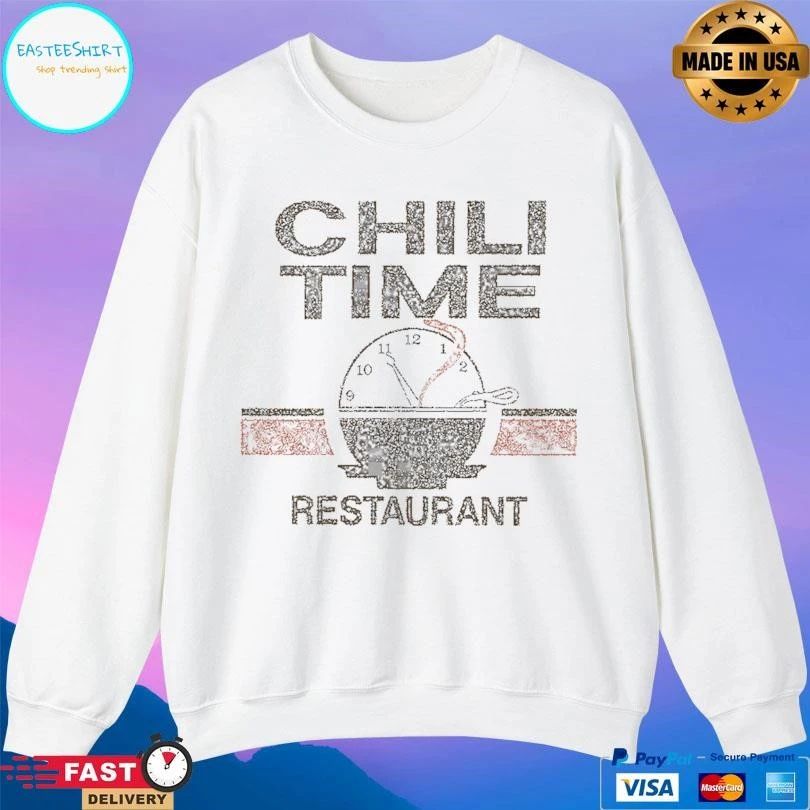 Chili Time Restaurant Sign St Bernard T-shirts