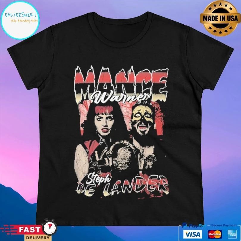 Mance Warner And Steph De Lander Zombified T-shirts