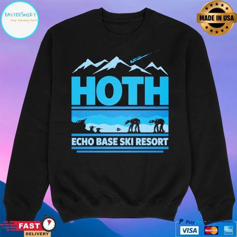Hoth Echo Base Ski Resort T-shirts