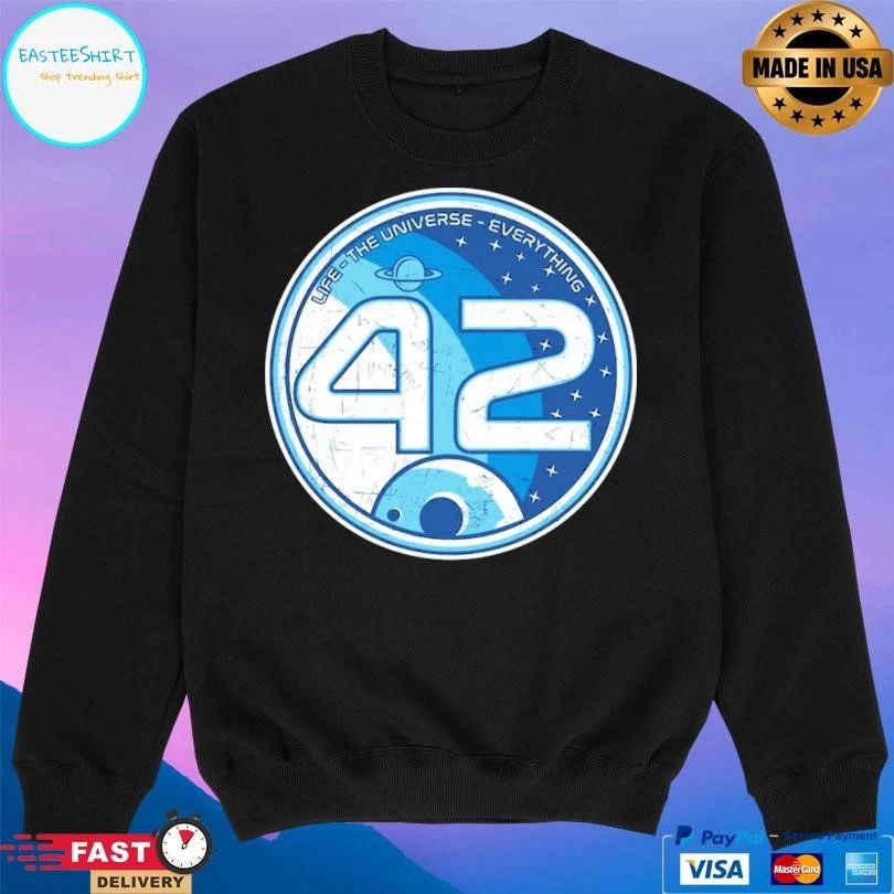 Life The Universe Everything 42 Logo T-shirts