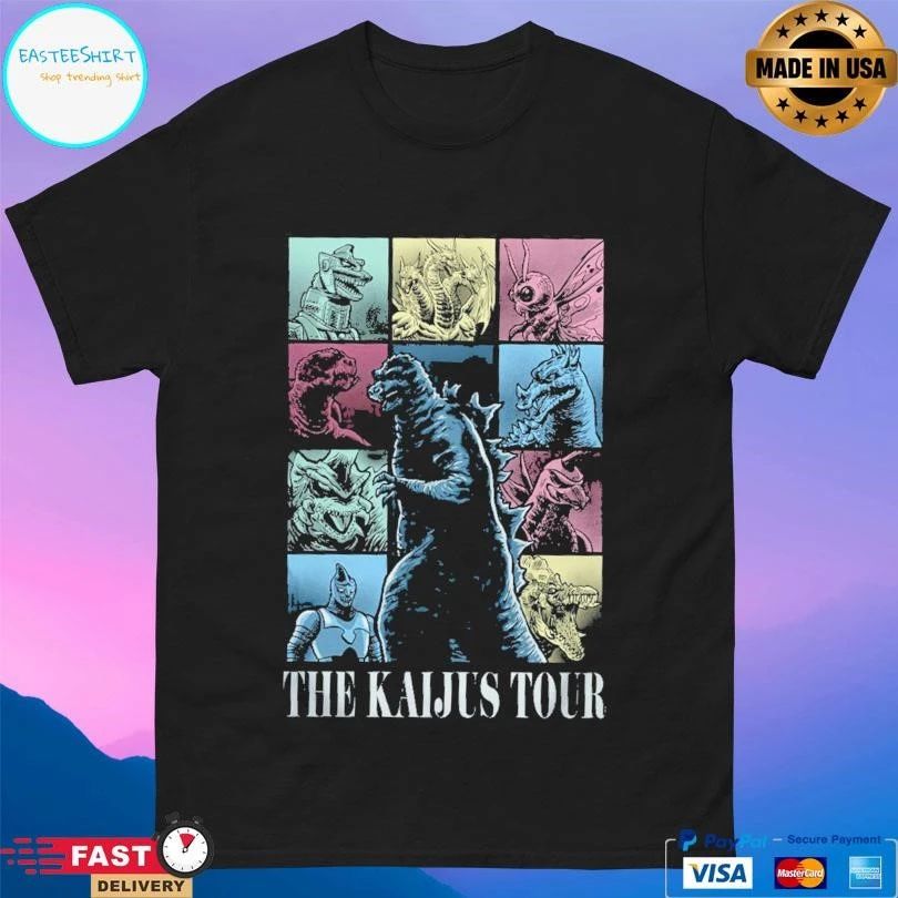 The Kaijus Tour Godzilla T-shirts