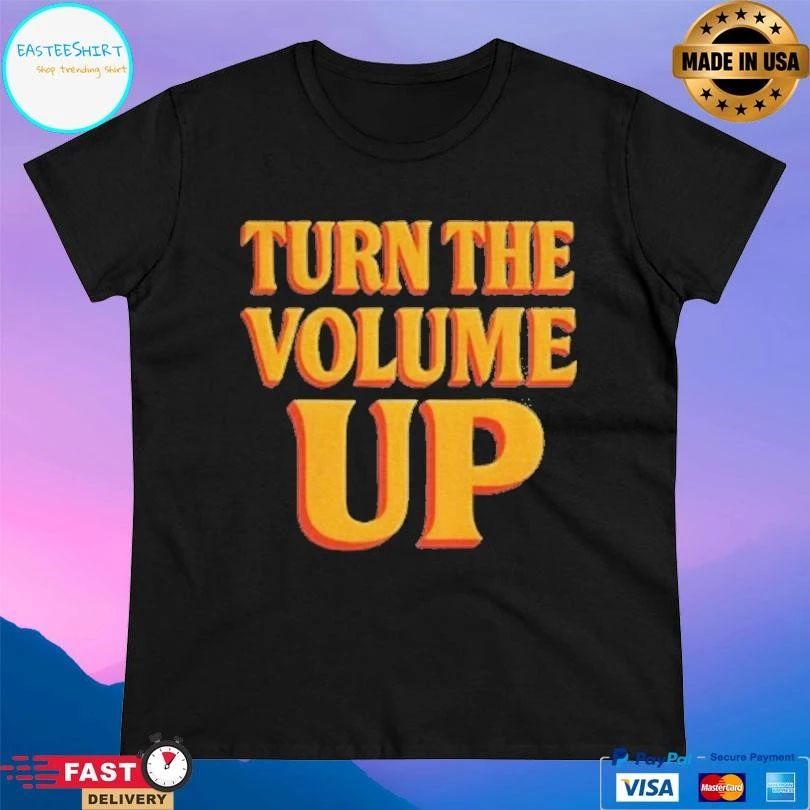 Turn The Volume Up Zohran Mamdani Zohran Nyc Mayor T-shirts