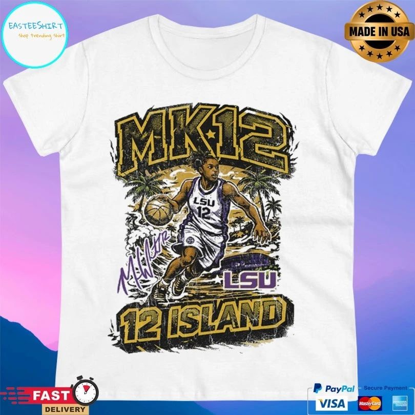 Mikaylah Williams Lsu Mk12 12 Island Signature T-shirts