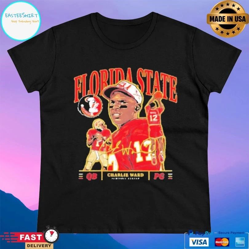 Luke Loucks Florida State Charlie Ward Vintage T-shirts