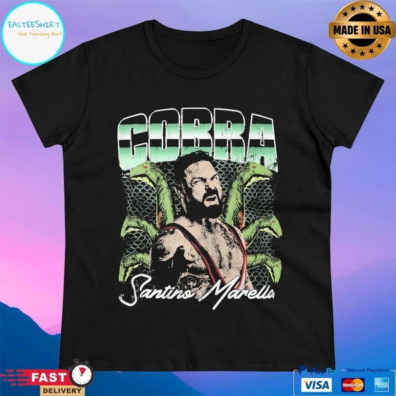 Santino Marella Vintage Cobra T-shirts