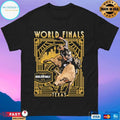 PBR World Finals 2025 Art Deco Bull Rider Texas T-shirts