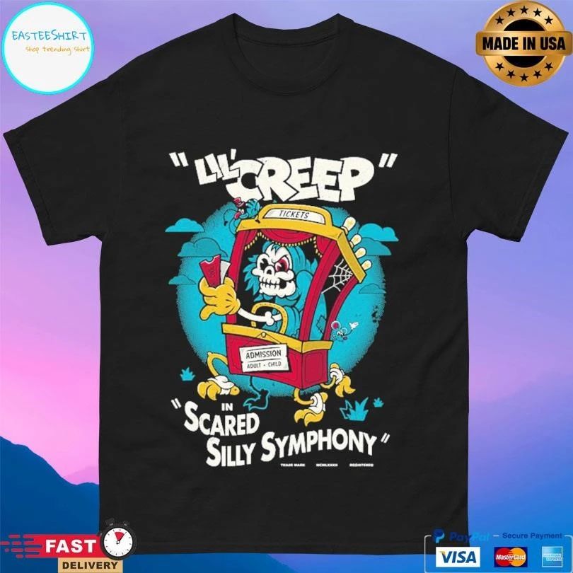 Lil Creep In Scared Silly Symphony T-shirts