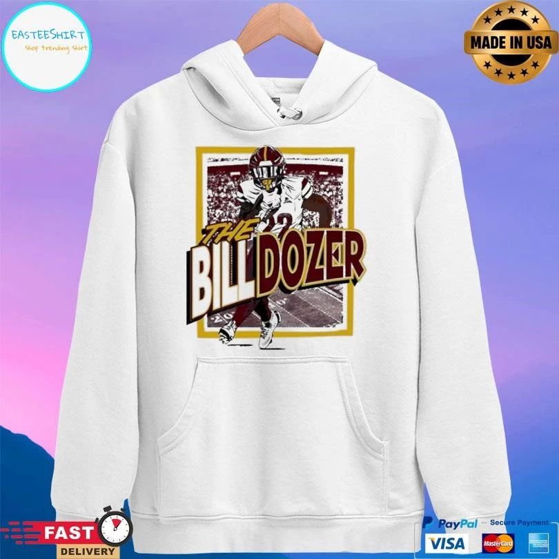 The Billdozer Bill Croskey Merritt 22 Washington Commanders T-shirts