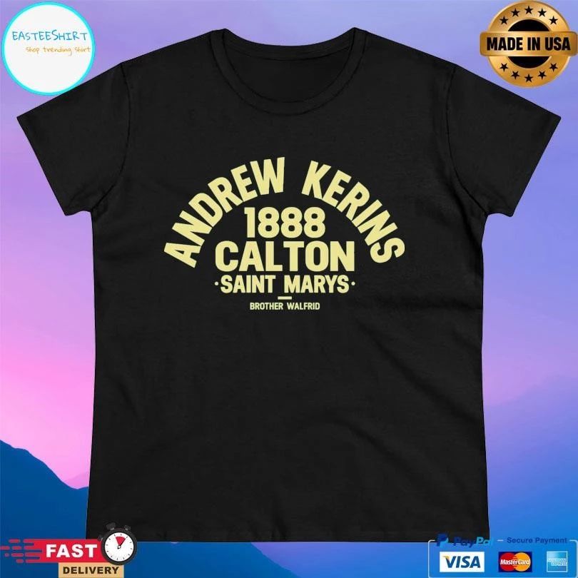 Andrew Kerins 1888 Calton Saint Marys Brother Walfrid T-shirts