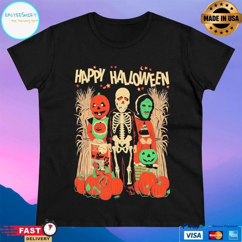 Halloween Trio Happy Halloween 2025 T-shirts