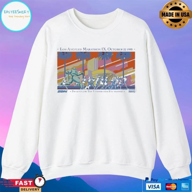 SDN Fun Run Los Angeles Marathon Ix October 22 1999 T-shirts