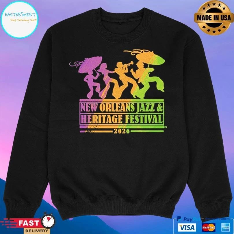 New Orleans Jazz And Heritage Festival 2026 T-shirts