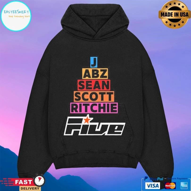 J ABZ Sean Scott Richie Five T-shirts